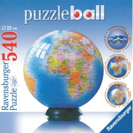 Ravensburger - Jigsaw Puzzle Ball - 540 Pieces - Globe