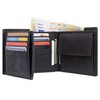 KORUTA Koruta Men's Leather Wallet with RFID Protection, Large Genuine