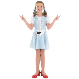 Fun Shack Kids Classic Dorothy Costume Girls Book Week Character Dress Outfit - Small