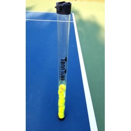 Tourna Tenn Tube Tennis Ball Pickup, Clear