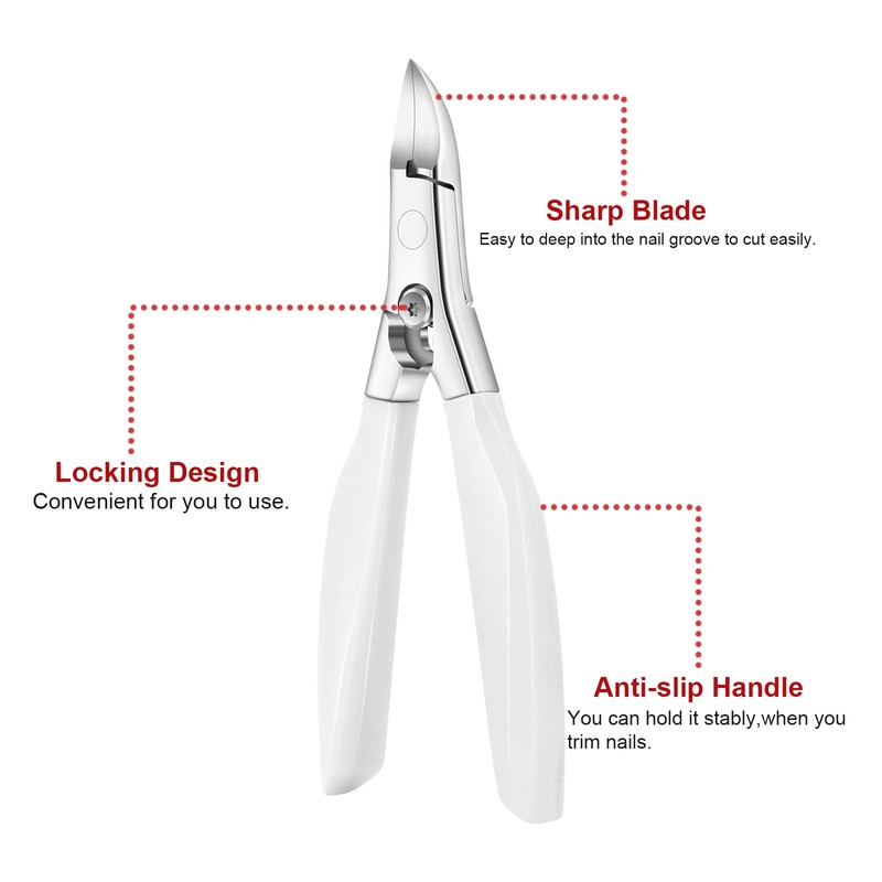 Toenail Trimmer, Toenail Clippers for Thick and Deep Ingrown Toenails