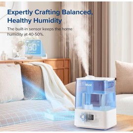 LEVOIT Classic300S Ultrasonic Smart Top Fill Humidifier, Extra Large 6L Tank