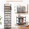 LANTEFUL 10 Tiers Tall Shoe Rack 20-25 Pairs Boots Organizer