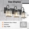DIAMONDFORGE Bathroom Vanity Light Fixtures Over Mirror - Makeup Lighting