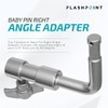 Flashpoint Baby Pin Right Angle Adapter