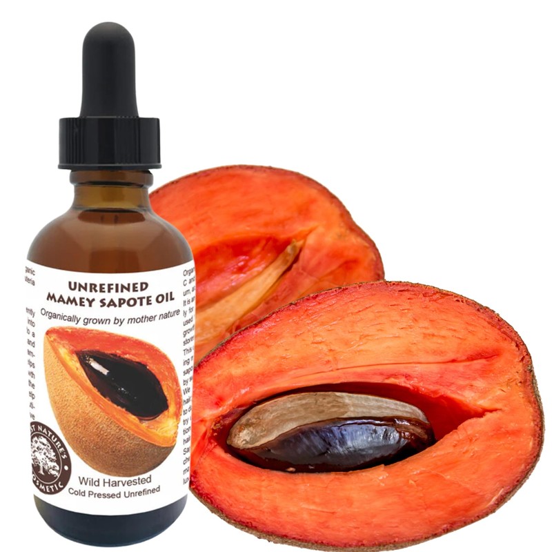 Best Nature's Cosmetics Mamey Sapote Oil Organic - revitalize dry