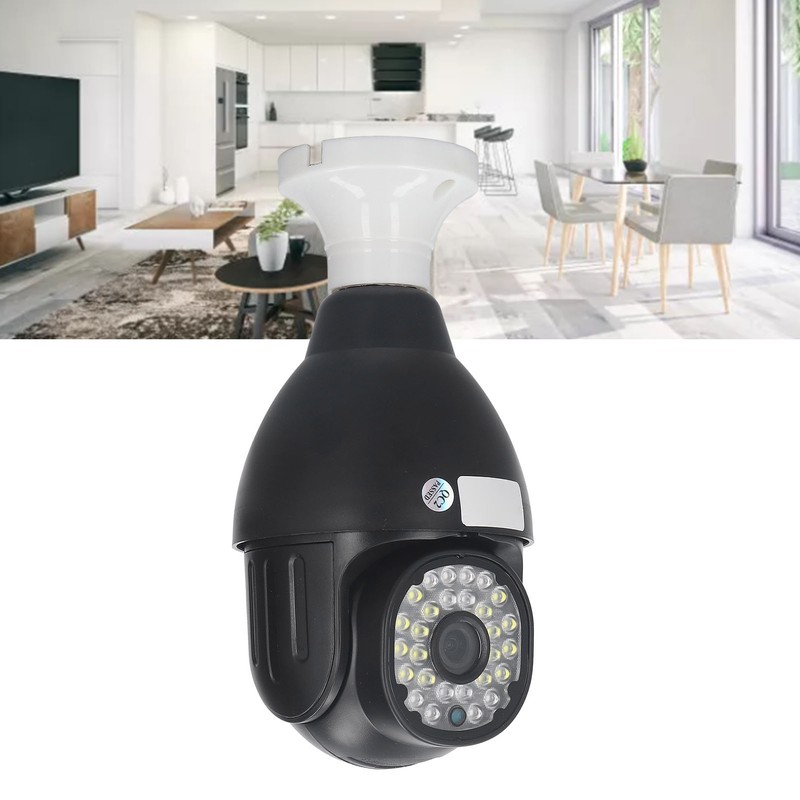 2MP HD E27 Bulb Camera Wireless WIFI 1920x1080 Night Vision