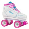 Chicago Girls Sidewalk Roller Skate - White Youth Quad Skates