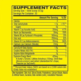 Suplemento Deportivo Cellucor Pre Workout Sabor Sandía 180g
