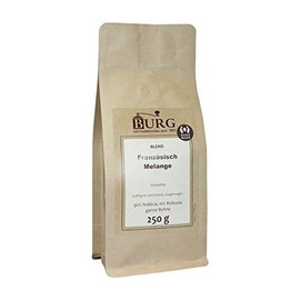 Burg Coffee French Melange Weight 250 g Grinding Medium Ground