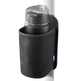 Xxerciz Golf Cart Cup Holder, Water Bottle Holder with Adjustable Strap Fits 12oz - 40oz Bottles, Pole Mount for Yamaha, EZGO, Club Car Carts and Bike, Golf Cart Accessories Essentials for Golfers