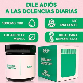 GG+ Sport-Muskelbalsam, 50 ml, lindert Muskel- und Gelenkverspannungen – Massiert sanft auf den betroffenen Bereich, reduziert Muskelbeschwerden, fördert die Vorbereitung und Erholung.