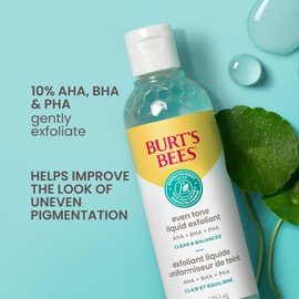 Burt’s Bees Clear and Balanced Even Tone Liquid Face Exfoliant, 236.5ml