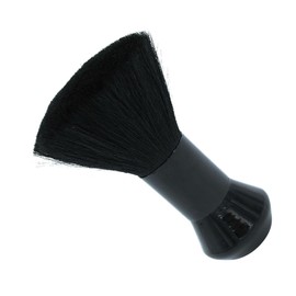 TOVINANNA Black Handle Hair Cleaning Brush Professional Neck Duster Styling Tool for Salon Home Use Versatile Hair Brush Dust Cleaning