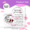40th ruby Wedding Anniversary Keepsake for Couple - Him Her