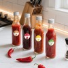700 PCS Spicy Indicator Stickers 4 Level Chili Pepper Labels