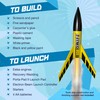 Estes 810 220 Swift Rocket-Building Kit, Intermediate Mini Flying-Rocket-Model Kit