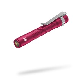 RovyVon Aurora A33 5000K LED Penlight, Max 180 Lumen, 3 Mode, Built-in 600mAh Battery, Type-C Rechargeable, Extra Long Use time, Medical Flashlight for Nurses Doctors Emergencies Outdoor(Red)