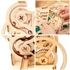 Solar 3D Wooden Puzzle Marble Run DIY Model Kit Craft