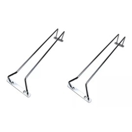 LIZOFERTAS Porta Copas Organizador Para Copas Cromo 2 Piezas