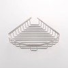 NOKOZAN Stainless Steel Corner Shower Caddy - Bathroom Organizer Shelf