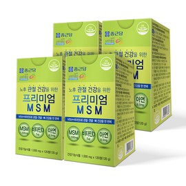 Chong Kun Dang Premium MSM 120 tablets 4 MSM dietary sulfur / 종근당 프리미엄 엠에스엠 120정 4개 MSM 식이유황