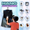 Portable Trash Bag Holder Stand For 20-33+ Gallon Liners 16x17in