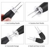 AUGSUN 10Pcs/5 Pairs Corn Holders, Stainless Steel Corn on The