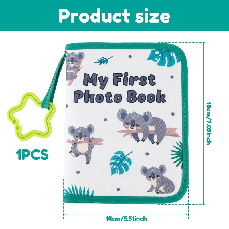 DJAPWPX-Soft Cloth Photo Book, Cloth My First Photo Book, Free