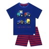 Harry Bear Boys' Tractor Pyjamas Short, blue