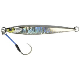 JACKALL Metal Jig, Bumble's Jig, Short, 4.2 oz (120 g), Gray Metallic Magma