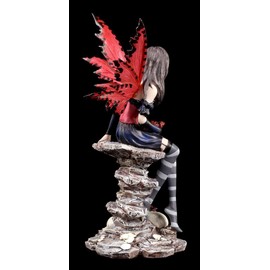 Fantasy Elves Figurine with Dragon Babies - Natascha | Decorative Figurine, Hand-Painted