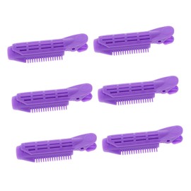 Baluue 6pcs Hair Curling Clips Set Adjustable Hair Root Rollers for Volume Styling for Women for Creating Curly Hairstyles