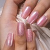 CurvLife Uñas Postizas De Gel Suave, Diseño Cuadrado De Ojo