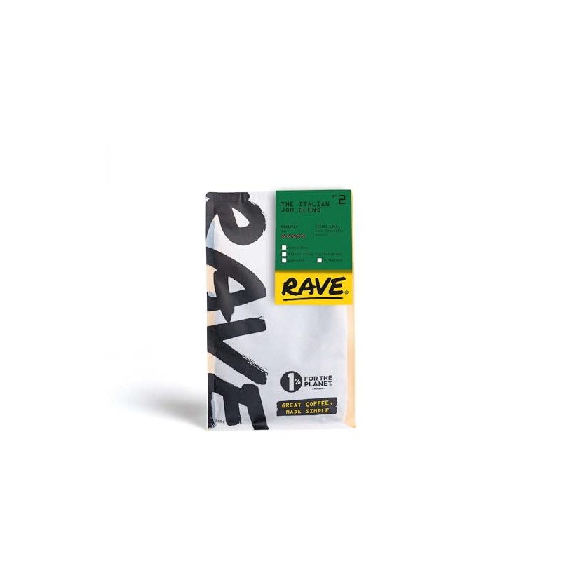 Rave Coffee - The Italian Job Blend Nº 2, Cafetière