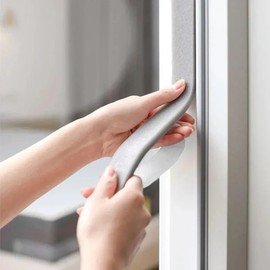 LuxeSilk Foam Self-Adhesive – Soundproof Strip for Dust-Proof Protection, Home Window and Door Sealing