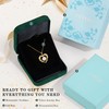 MOOSEA Heart Pendant Moissanite Necklace for Women Wife - Anniversary