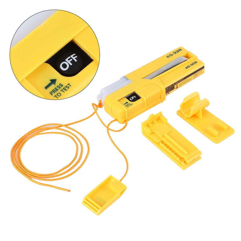 Portable AIS‑MOB Personal Locator Beacon Over Board Rescue Survivor Life