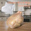 Anmboor Poultry Shrink Bags, 100 Pack 10x16 Inches Clear Chicken