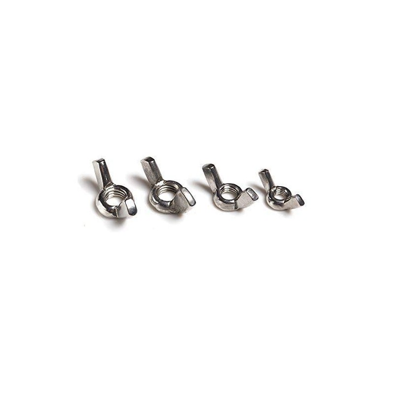 JUNYON Wing Nut Wing Nut, 304 Stainless Steel, Right Screw,