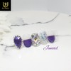 ⚜️Purple Fragrance Handmade Nail Tips⚜️ - Short Oval / ⚜️보라빛향기