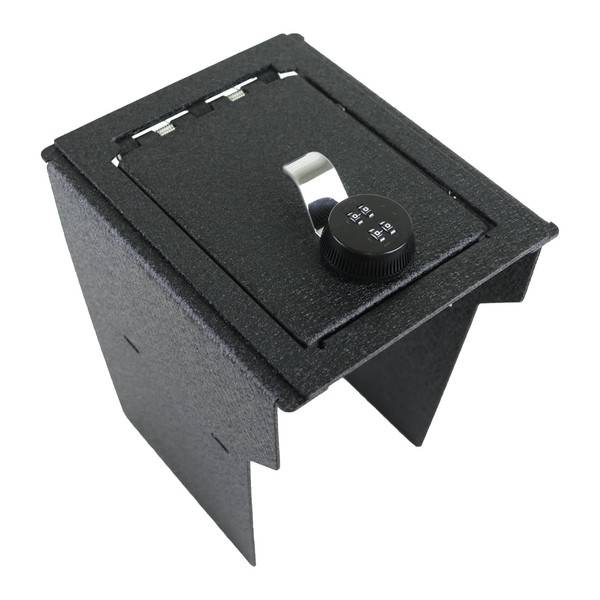 Center Console Safe Vault - KEREN Console Gun Safe Box