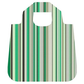 Envirosax Mirage MR.B5 Green Stripey Beach Bags Stripes Shopper Tote