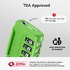 Puroma 2 Pack TSA Approved Luggage Lock, 4 Digit Combination
