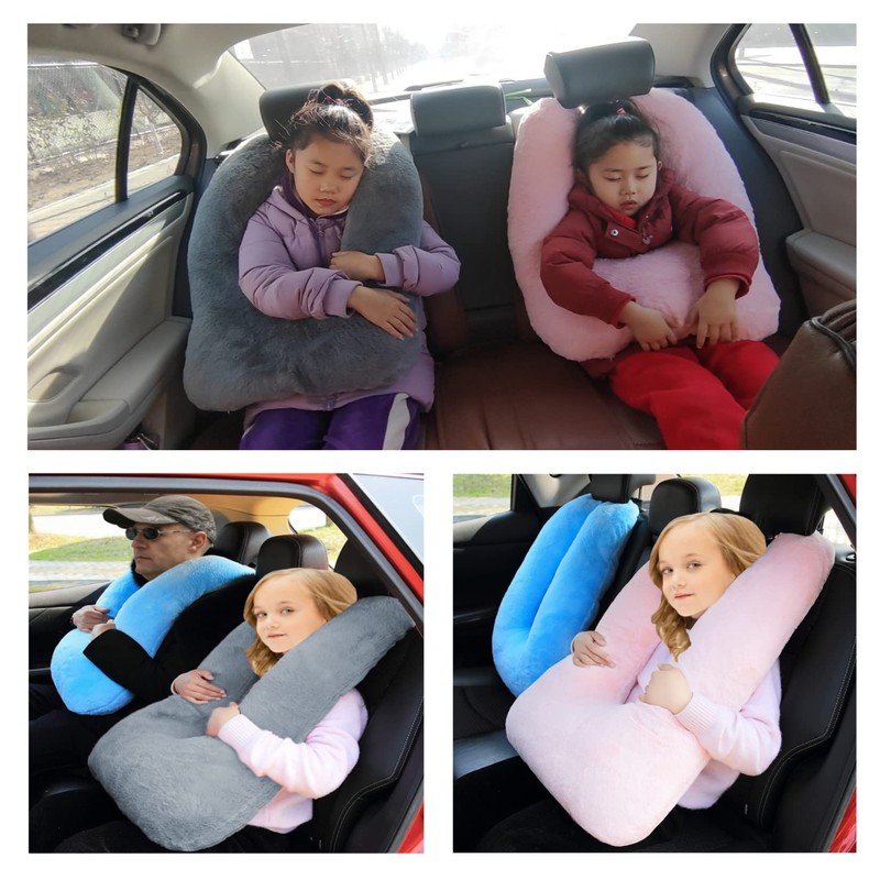 FHSGGP Travel Pillow Car Pillow Kid Car Sleeping The Sleeping