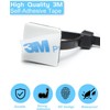 3/4" Zip Tie Mounts - 60 PCS Self Adhesive Cable