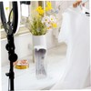 BUGUUYO 2pcs Adjustable Makeup Brush Holder Organizer Lid Compact Desk