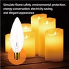 MMBGJKG 60W 120V E12 C32 Base CTC Chandelier Candle Bulbs