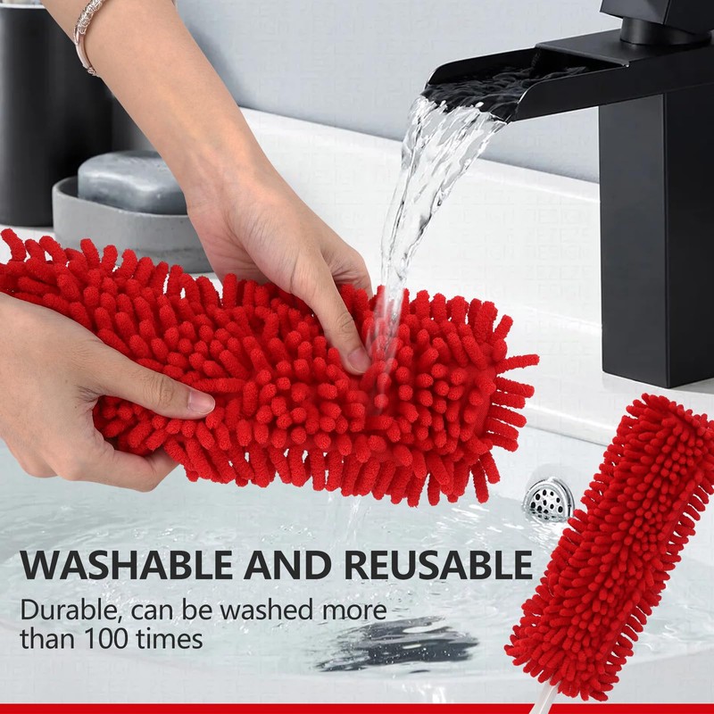 Yicotira Reusable Microfiber Duster Refills Compatible with OXO & for