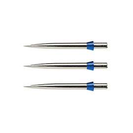 Red Dragon Specialist Darts Points Trident Points Silver Effect Standard 32mm with Blue Tridents - 1 set per pack checkout card